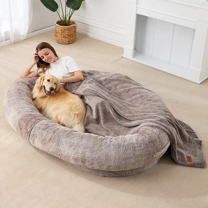 Human Dog Bed Extra Large Human Size Dog Bed for People Adults and Pets