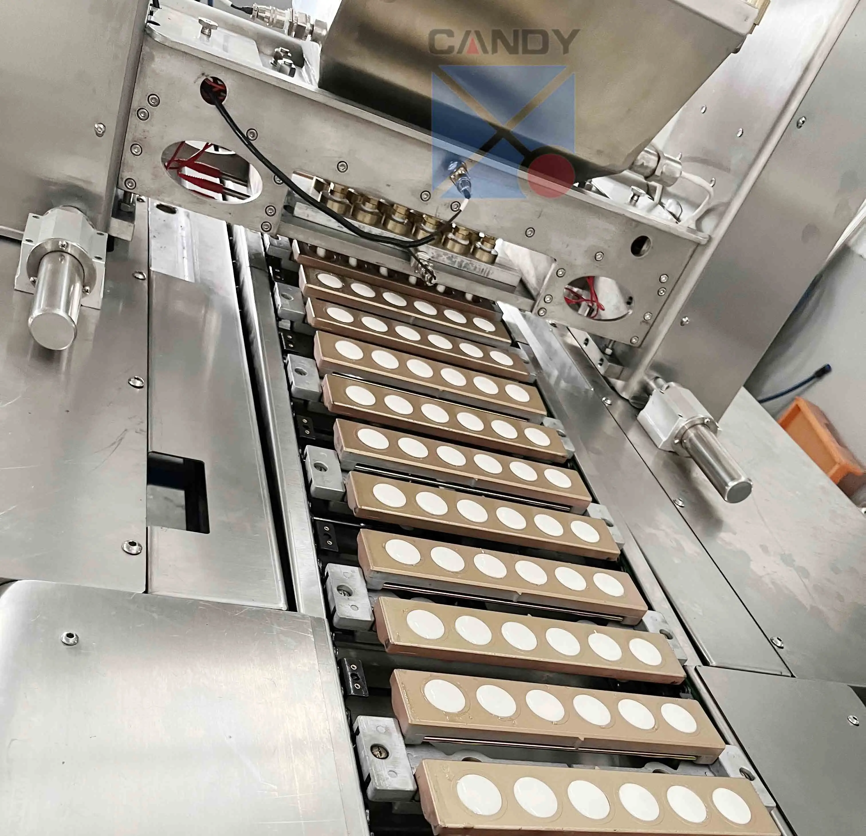 2024 new eyes candy machine advanced 2 colour center filling 3d eyeball jelly gummy candy production line