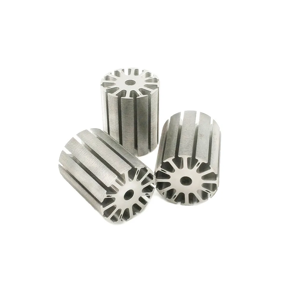 Factory custom processing rotor chip production power tool motor 27.4mm DC rotor chip metal motor chip parts