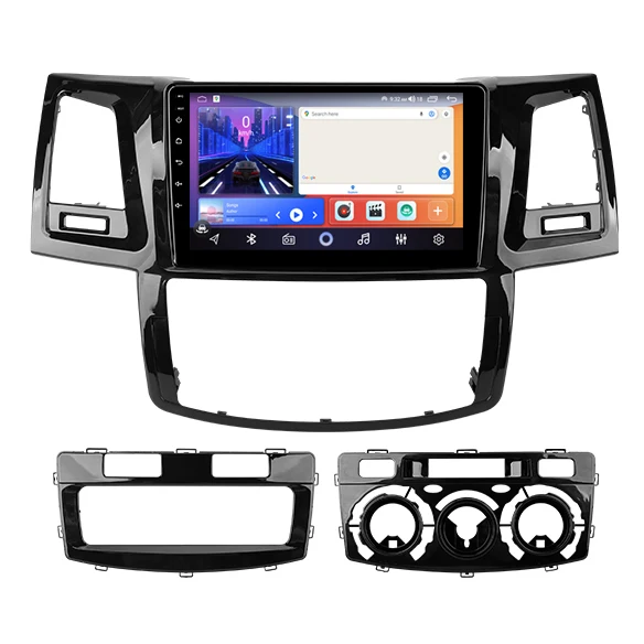 Заводская Octa-Core Carplay стерео Android Audio Автомагнитола для Toyota Fortuner 1 AN50 AN60 HILUX Revo Vigo 2008-2014