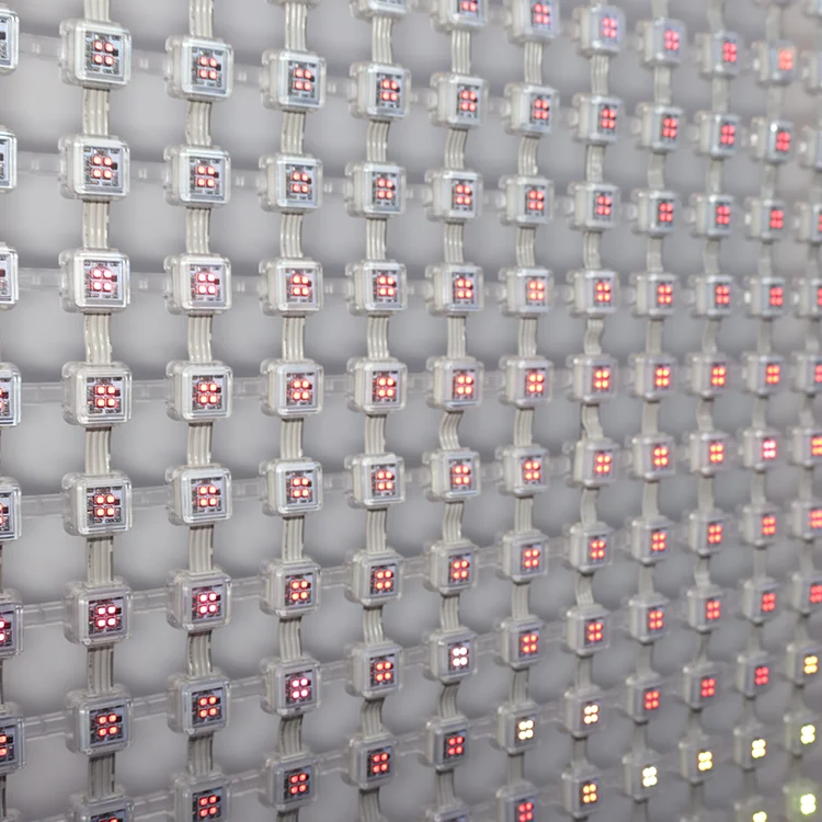 P40 наружный гибкий светодиодный сетчатый дисплей прозрачный светодиод для торгового центра Крытый Открытый