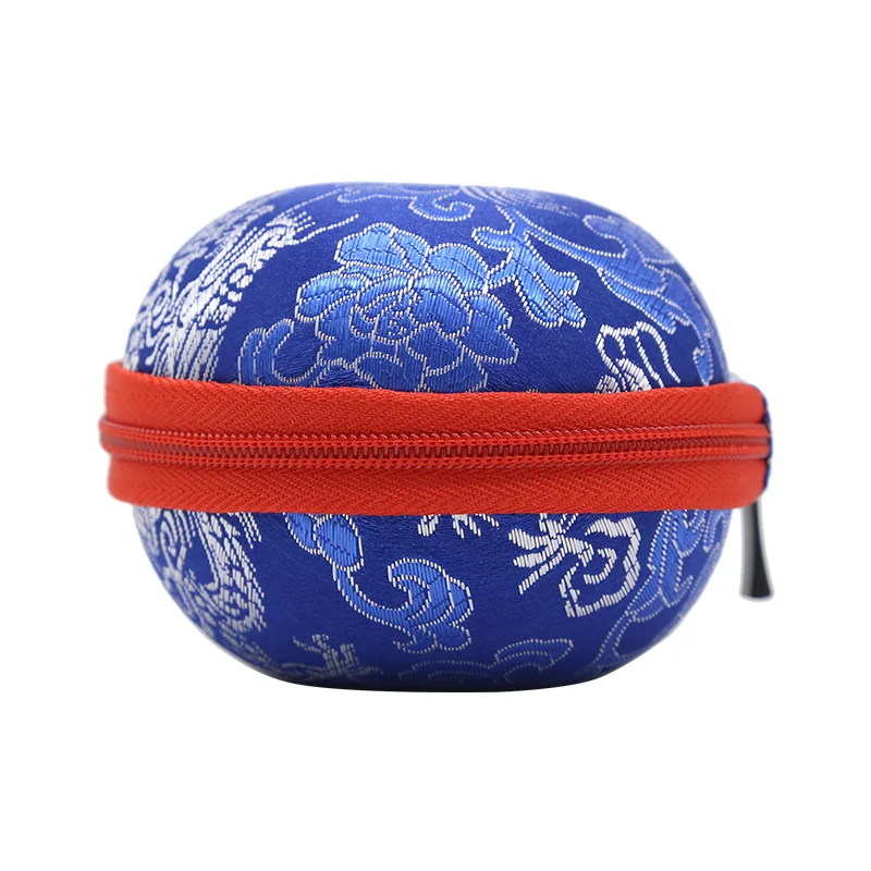 Custom Waterproof EVA Case Travel Watch Packaging Bag Zip Cutting Tray EVA Watch Case Box Round Small Case For Watch