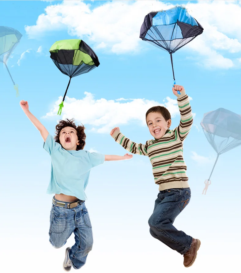 TOY mini fly UFO Parachute Jump-Sack ballute TOY outdoor