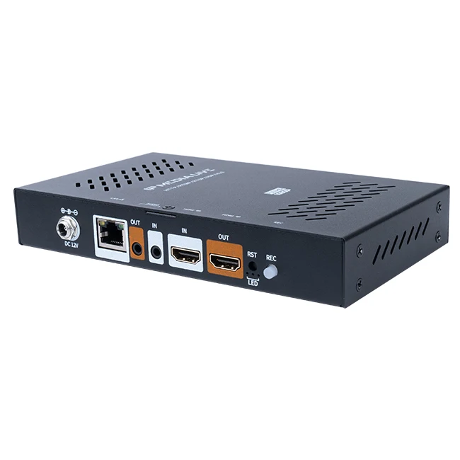 HSC-W  NDI POE USB h265 h264 HDMI  Encoder Decoder with HDMI Loop Out and TF card recording