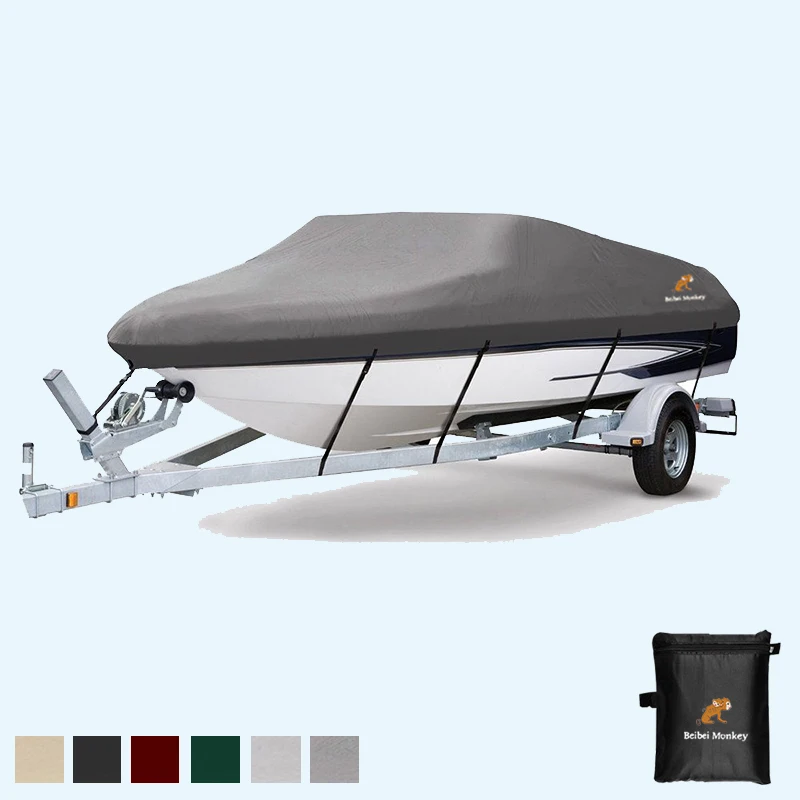 12-18ft V-Hull Runabouts Outboards & I/O Covers mooring Bass Boat Covers Fish & SKi Boat cover