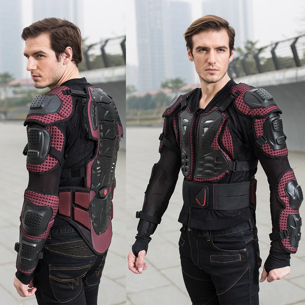 Motorcycle Safety Full Half Body Armor Suit Fashion Mens Motorbike Protective Gear Jacket Enduro Chest Body Armor For Moto Bike