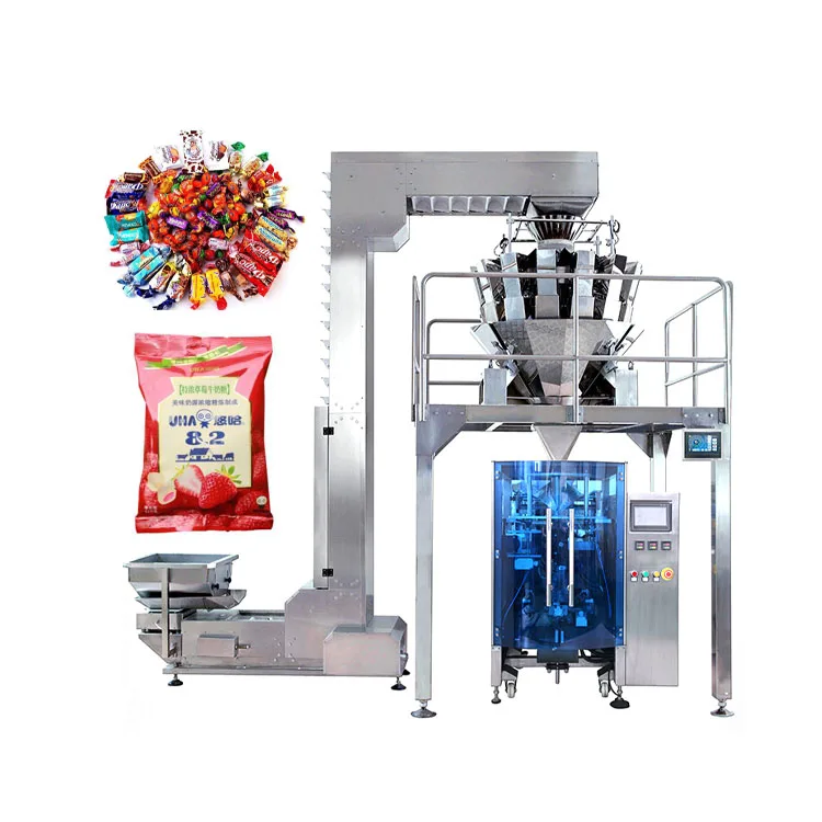 Full Automatic Vertical Bag Chocolate Sweet Candy Packing Machine