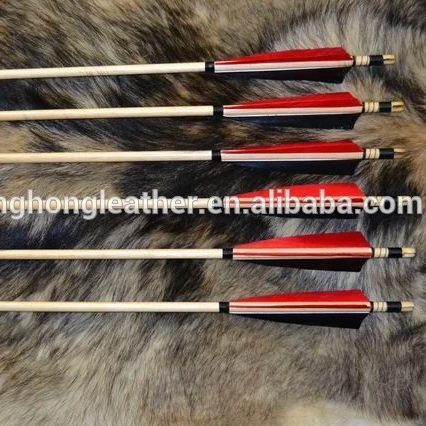 Wooden arrows for shooting