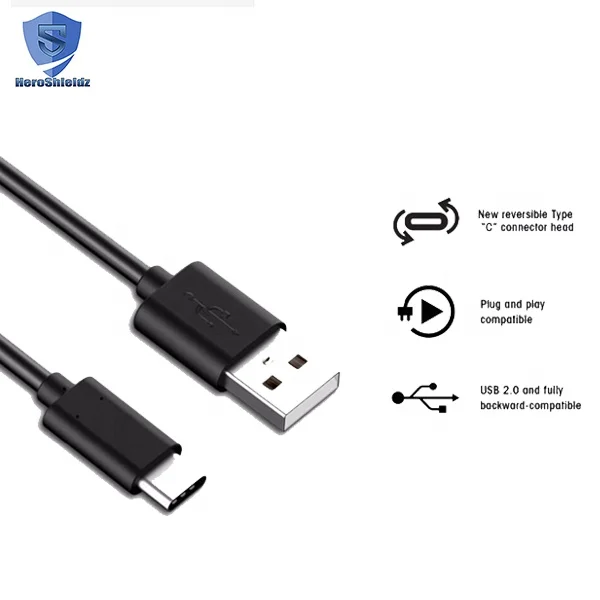 
3.3FT/1M 2.0 USB C Type, Wholesale High Speed USB Type C Charging Cable For Huawei P9/Galaxy S8/Note 7/G5 TPE Jack Cable 