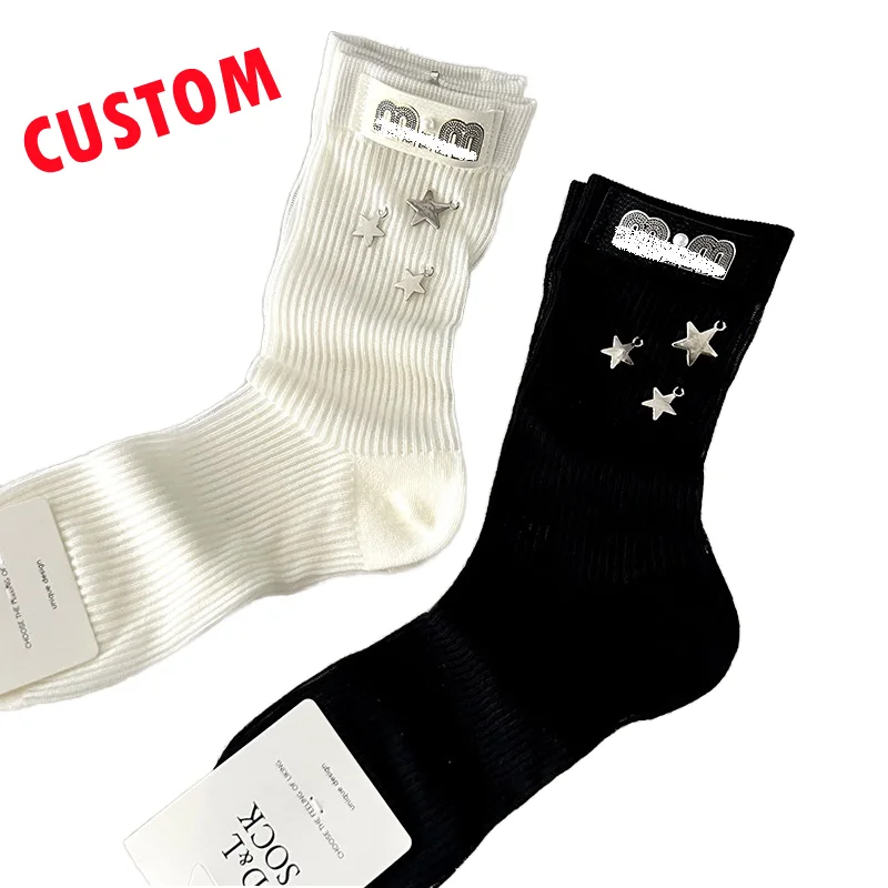 Женские носки с кристаллами