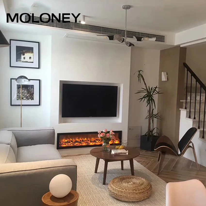 LED color flame lights decorative fireplace surround decoration fireplace electric heater