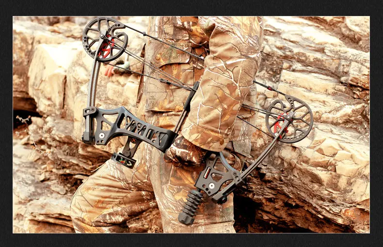 Steel ball bow dual purpose compound pulley bow and arrow outdoor entertainment bow and arrow