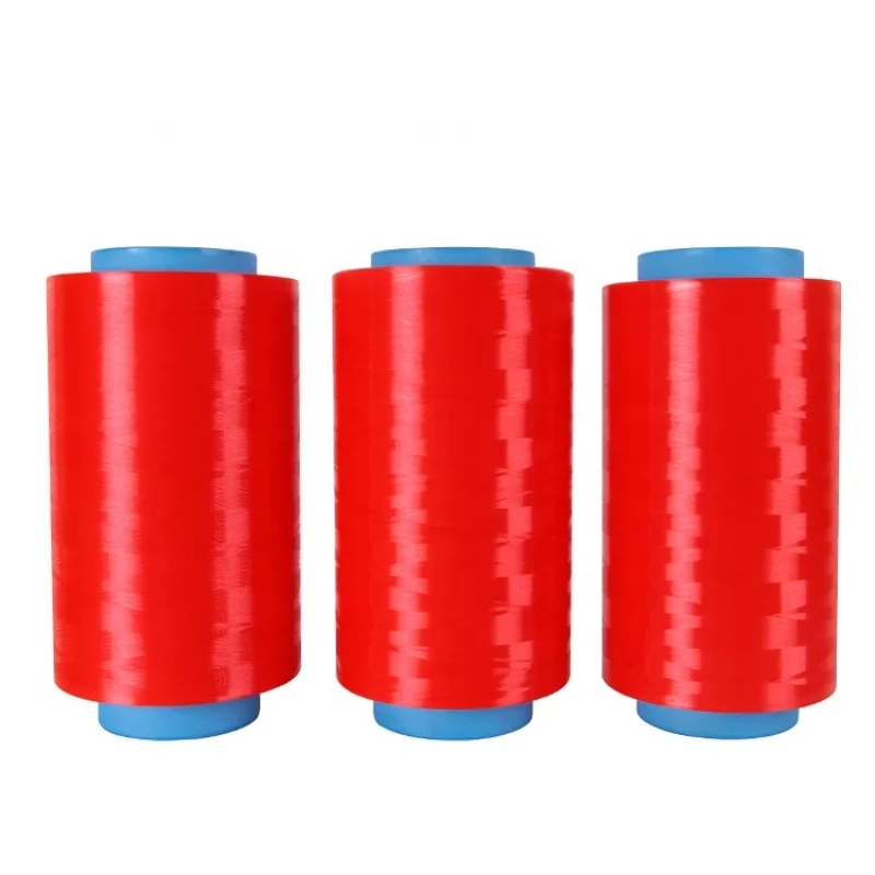 Высокопрочная черная нить из волокна с низким удлинением 200d 400D UHMWPE