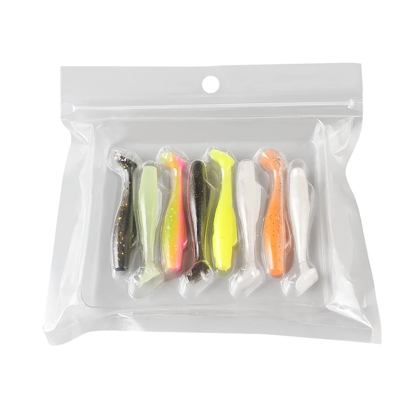 Palmer 4cm 6cm 8cm 10cm 12cm soft plastic fishing lure 8 colors soft bait lures TPE swim bait fishing lures soft wholesale