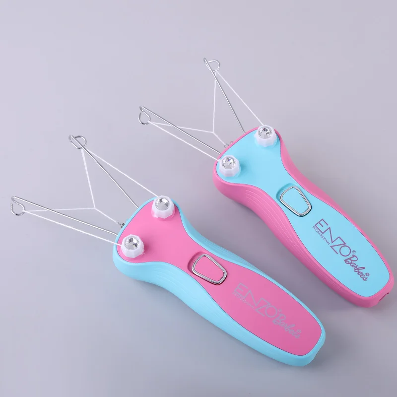 ENZO Factory Lady Electric Shaver Epilator Face Cotton Thread Defeather Epilator Women Facial Hair Remover Machine Household