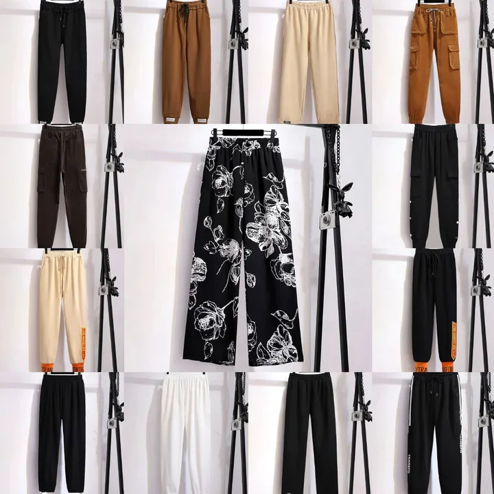 Loose Casual Womens Pants Woolen Pants Straight Tube Nine Minutes Cigarette Tube Radish  Pants