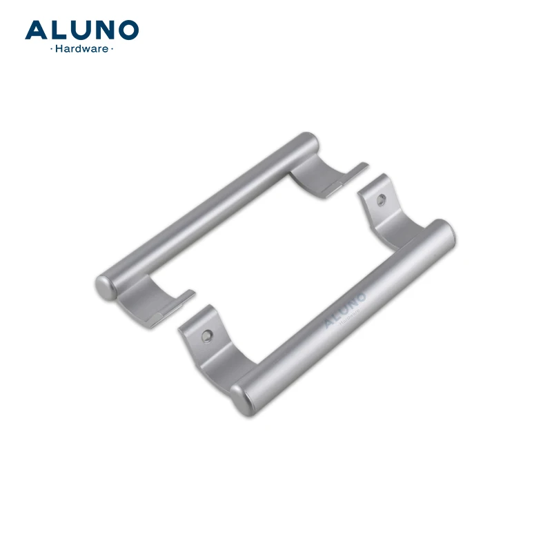 Chinese Aluminum Handle Lock Door Hardware Zinc Alloy Cabinet Metal Sliding Door Handle