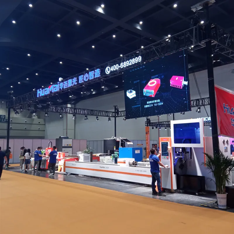 Auto-Chucks Pipe Laser Cutting Machine Metal Tube Cutting Laser Machine for Various Metal Pipe Materials