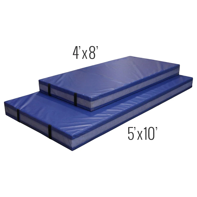 High quality Landing Mat manufacturer filled with vinyl gymnastic landing mat polyester cover landing mats for jumping