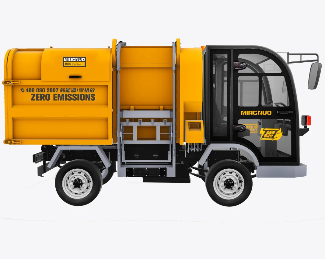 MN-H90 Electrical  Waste Truck Container Garbage Truck mini electric garbage truck garbage vehicle