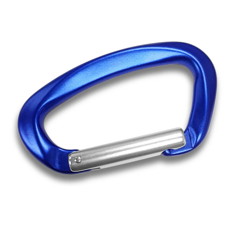 
 Пружинный зажим для карабина, 12KN/2697lbs, алюминиевый сверхпрочный и легкий Карабин, сверхпрочный карабин для гамаков, путешествий  