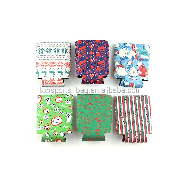 Funny Gift Christmas Holiday 12oz Neoprene Insulated Beer Can Coolies