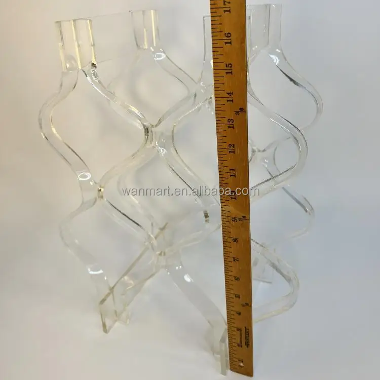 Lucite Wine Rack Wholesale Clear Acrylic Wine Bottle Display