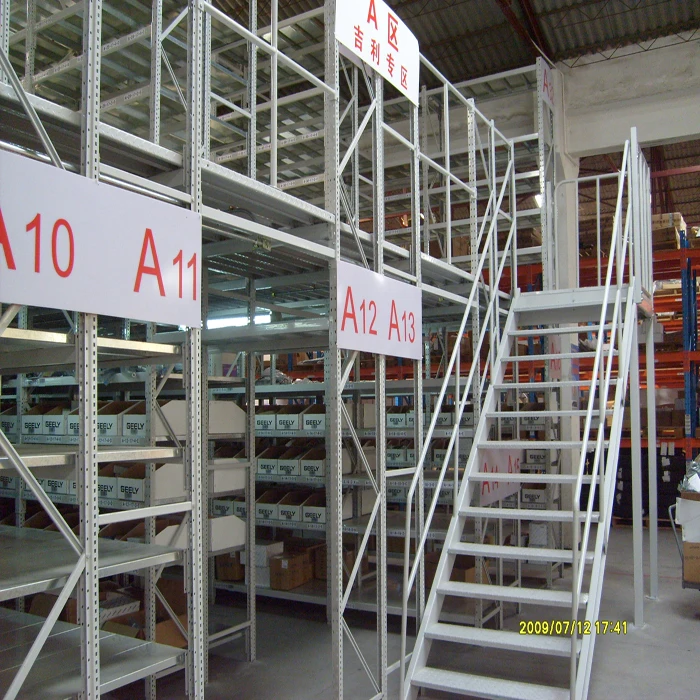Мезонинные стеллажи, мезонинные напольные панели, стальные конструкции, оборудование для хранения