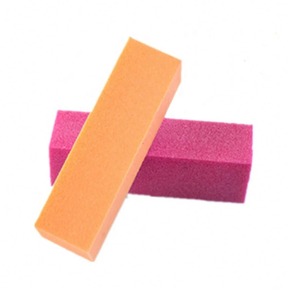 Cheap Price Disposable Buffer Block 4 Sided Private Label Sandpaper Nail File Lime White Nail File Buffer
