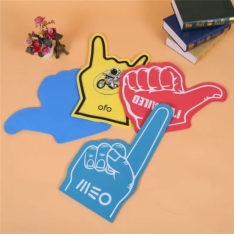 Hot Sale Cheap Proce Sports Game Cheering EVA Promotional Foam Finger