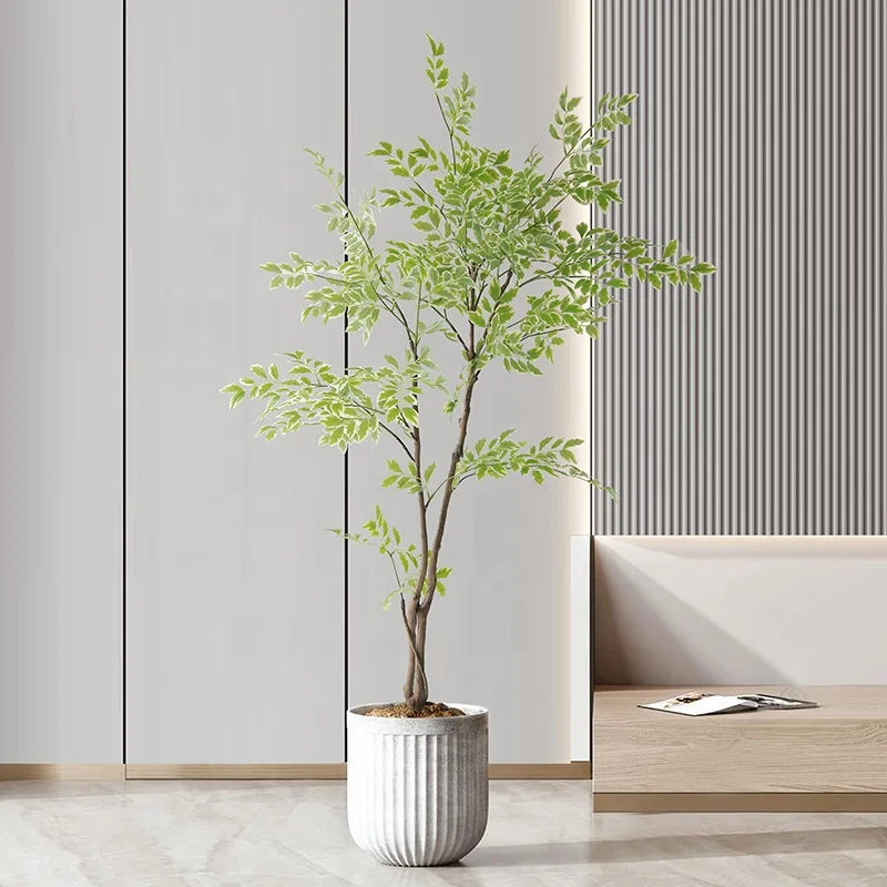 Elm tree artificial green plant interior decoration artificial plant simulated tree fake tree potted decoration