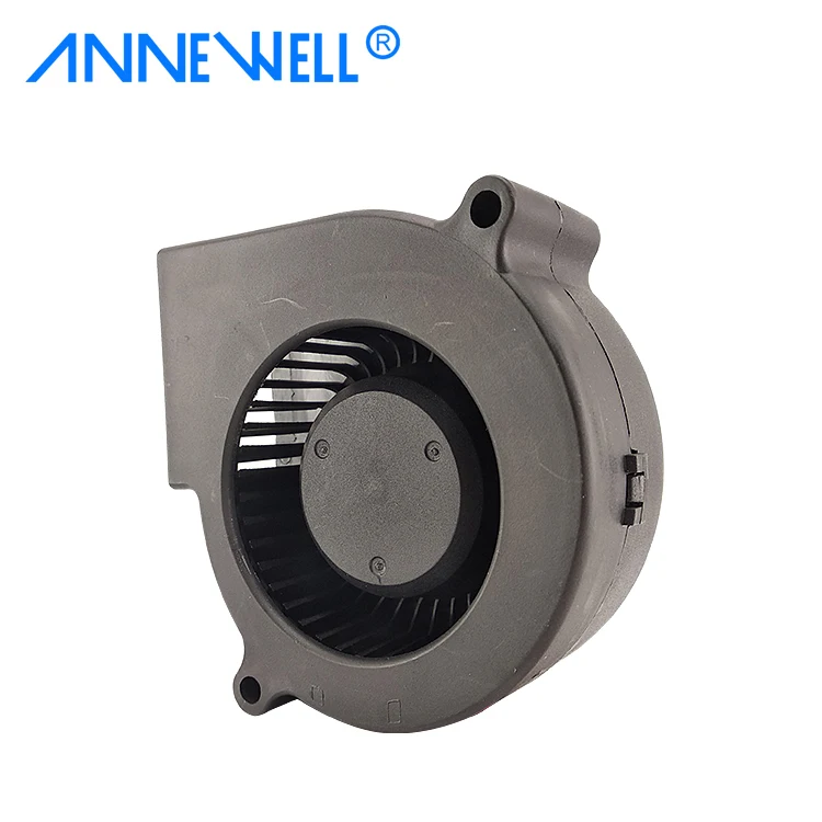 7530 24v dc small auto dc air blower fan copper motor high quality low noise exhaust ventilation centrifugal blower cooling fan
