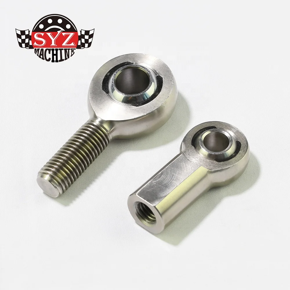 High Precision Custom male female Stainless Steel Rod End For 3/4 inch 5/8 inch 1.25 inch