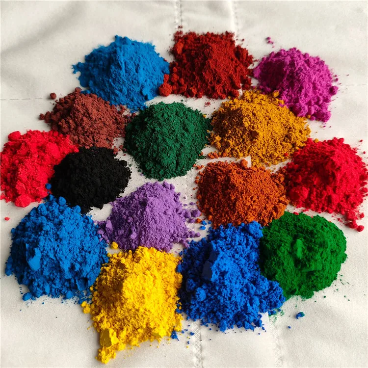 buy 25kg per bag roof tile pigment feo iron oxide orange powder iron oxide pigment for concrete paver block bricks