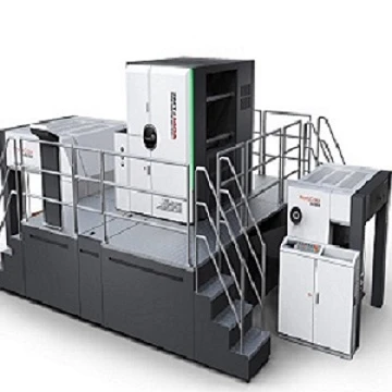 Отличный материал одноразовая листовая бумага вращающаяся машина для горячего тиснения фольгой большой площади с равномерным давлением и без