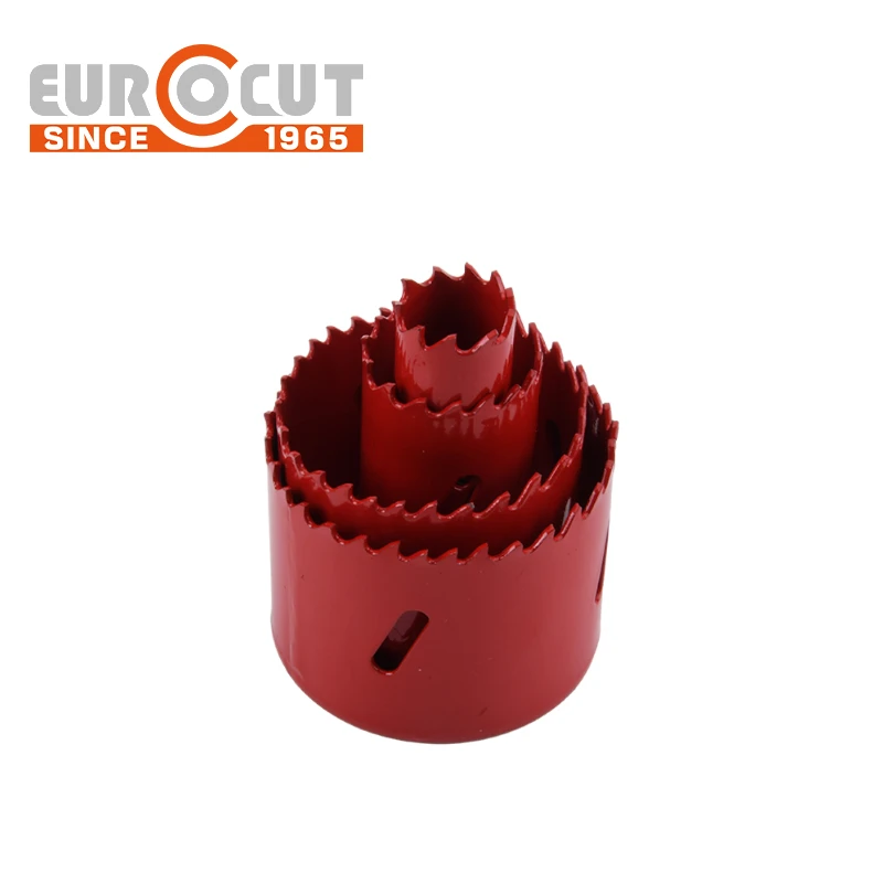 EUROCUT BI-Metal Hole Saw Drill Bit for wood,Plastic, Drywall, Plaster Board and Soft Metal Sheet