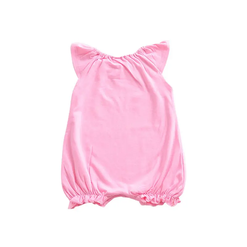 2021 New Style Summer Suspenders Style Kids Clothing S Red Bowknot Fashion Jumpsuit with Irregular Neckline Designed Girl Cotton