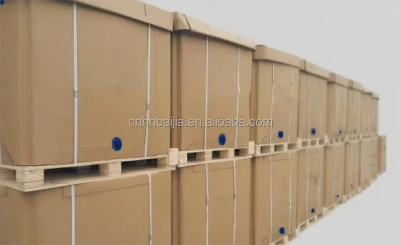 Food Grade Paper IBC Container with Liner for Liquid Corrugated IBC Tank IBC Tote