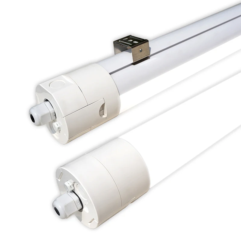 Energy saving IP65 1200mm 40w batten waterproof batten linear lamp round led tubular triproof light