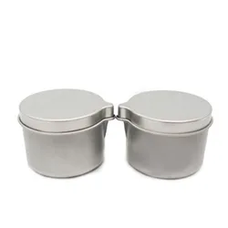 Portable DIY Soy Wax Storage Container Empty Small Candle Tin with Spout