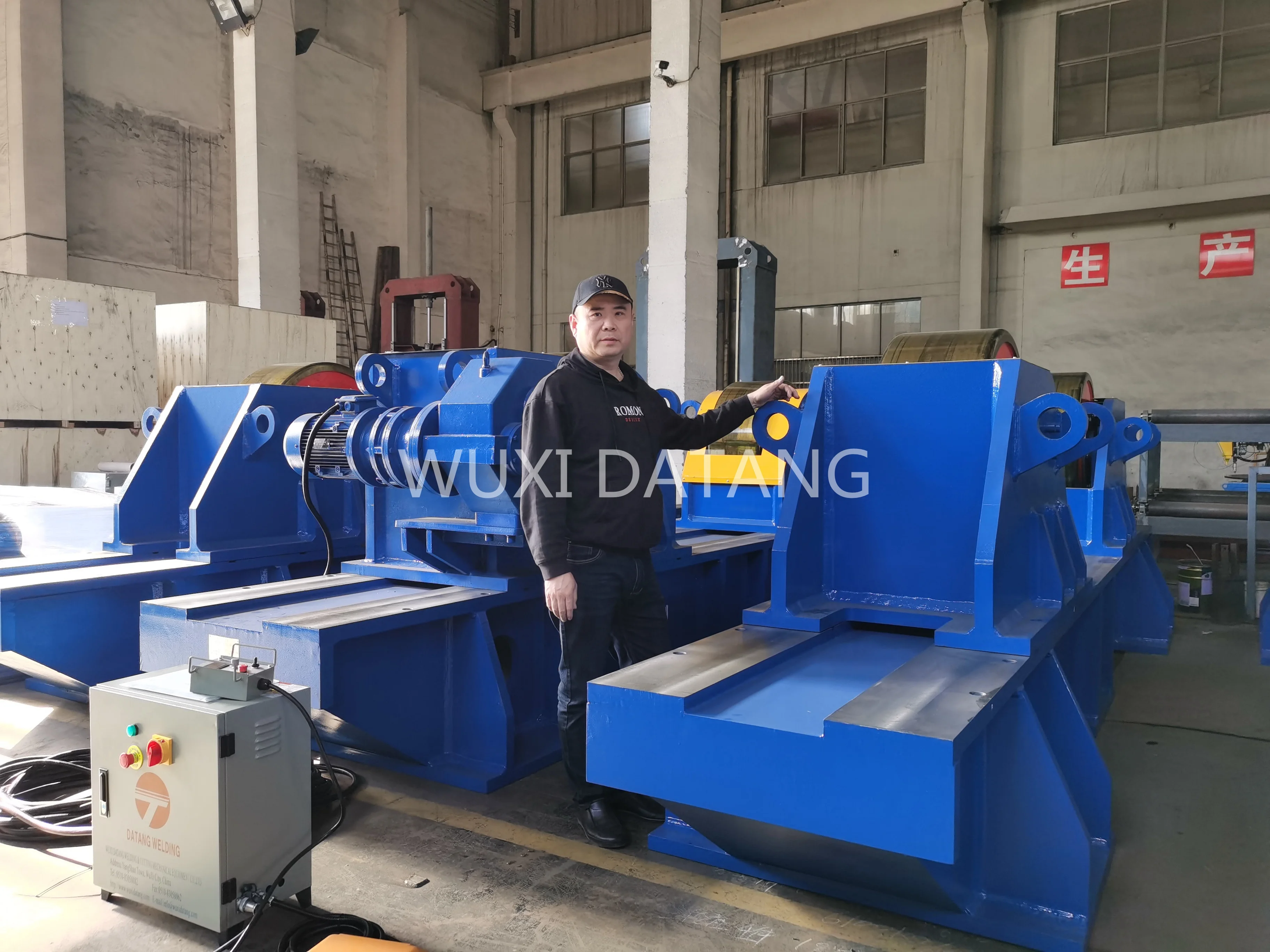 WUXI DATANG DKG-5 New Adjustable Welding Rotator with Motor  Turning Roll for Efficient Welding