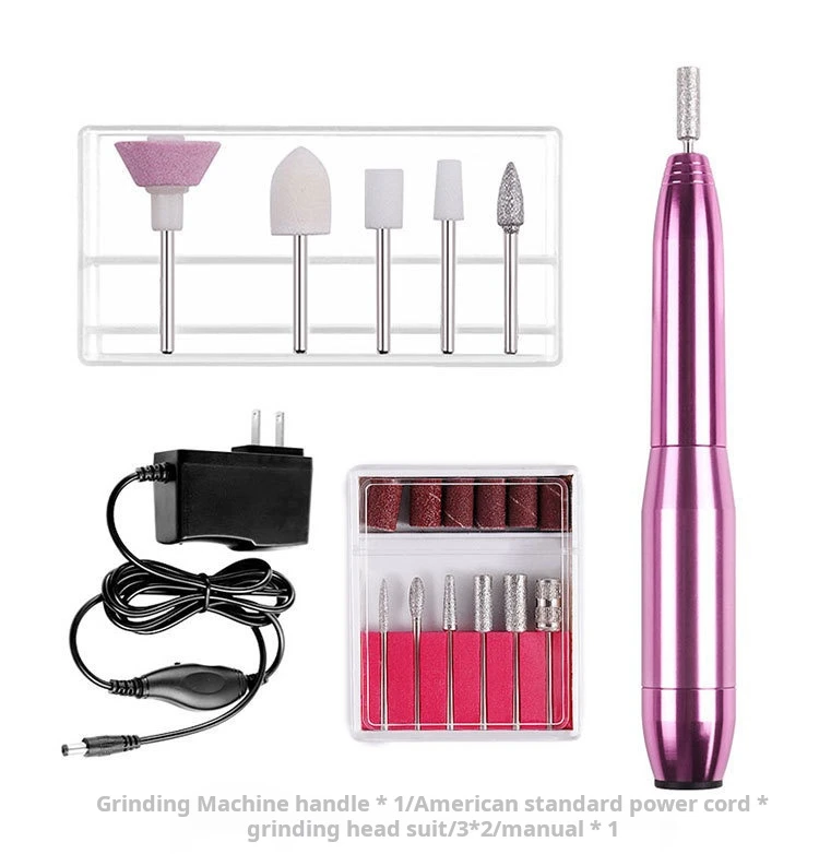 Electric Nail Drill USB Manicure Pen Sander Polisher Professional  Electrical Nail Files Electric Kit Efile Nail Drill