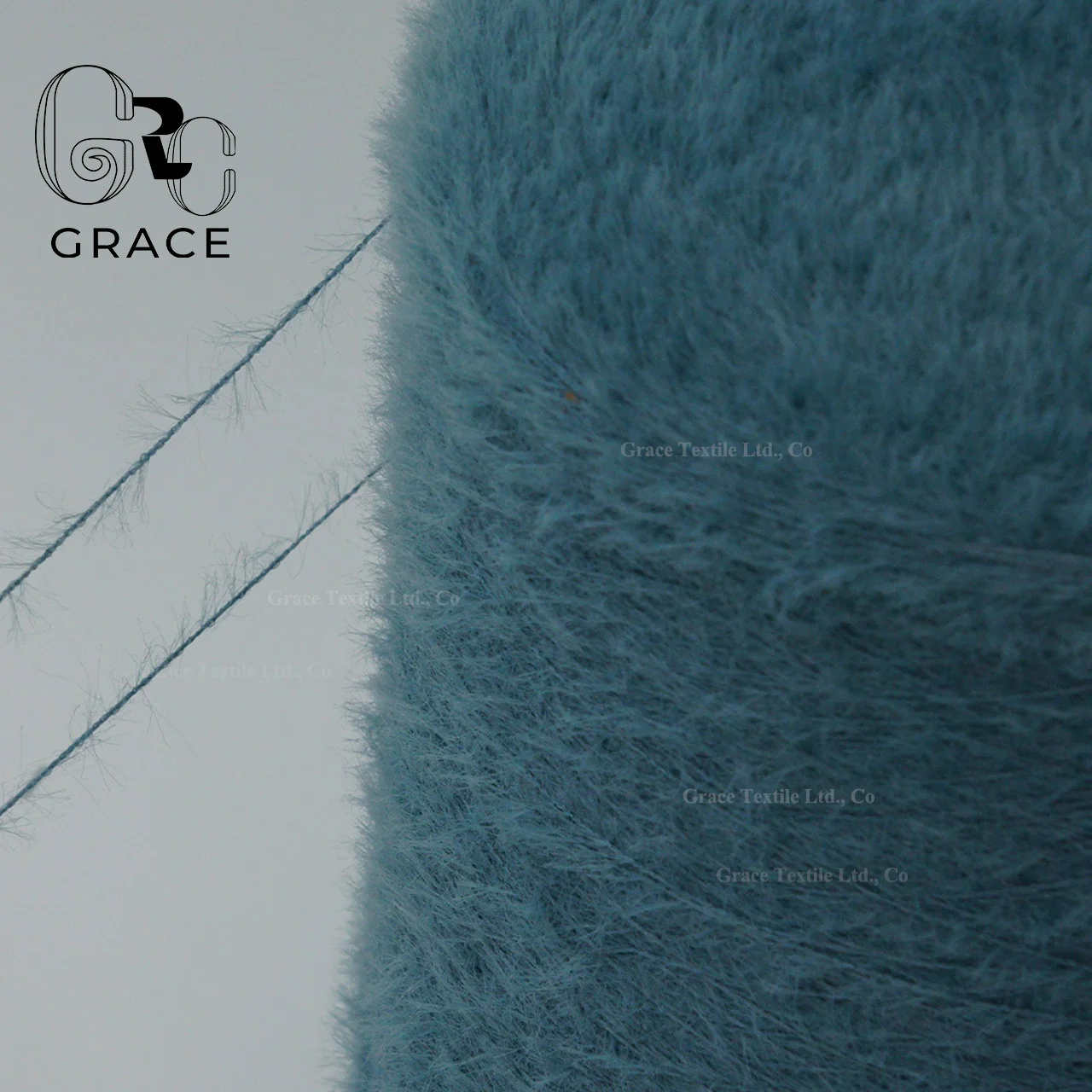 Recycled 100% Polyester Eyelash Feather Crochet Yarn 4 CM FD Imitate Mink Fancy Knitting Spun Yarn For Sweaters