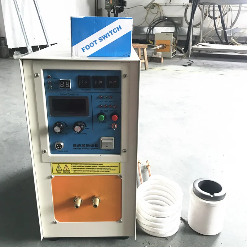 15KW high frequency induction heating machine Metal melting furnace