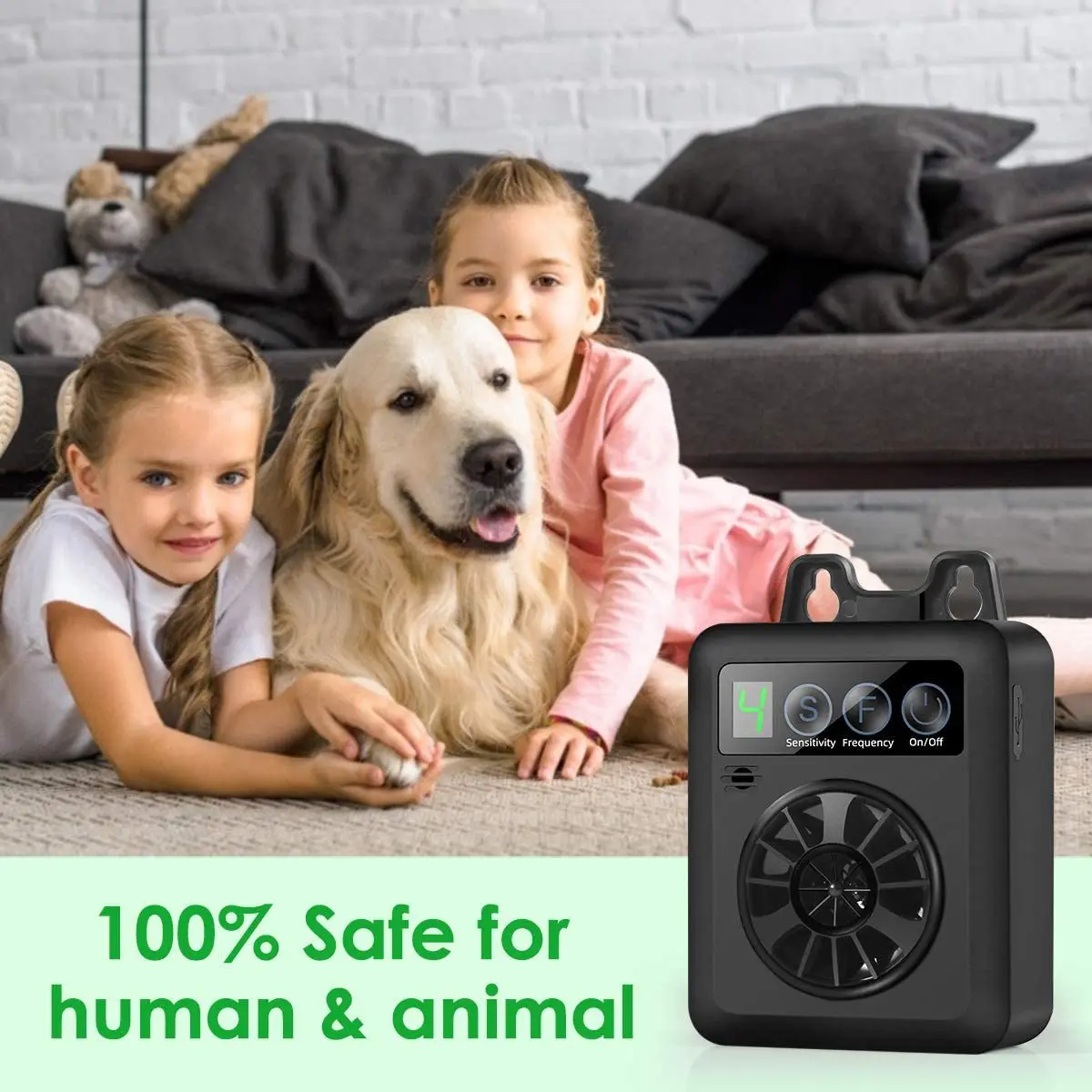 Intelligent Ultrasonic Digital Display Dog Training Device Anti-Barking Repellent for Effective Bark Control  Device
