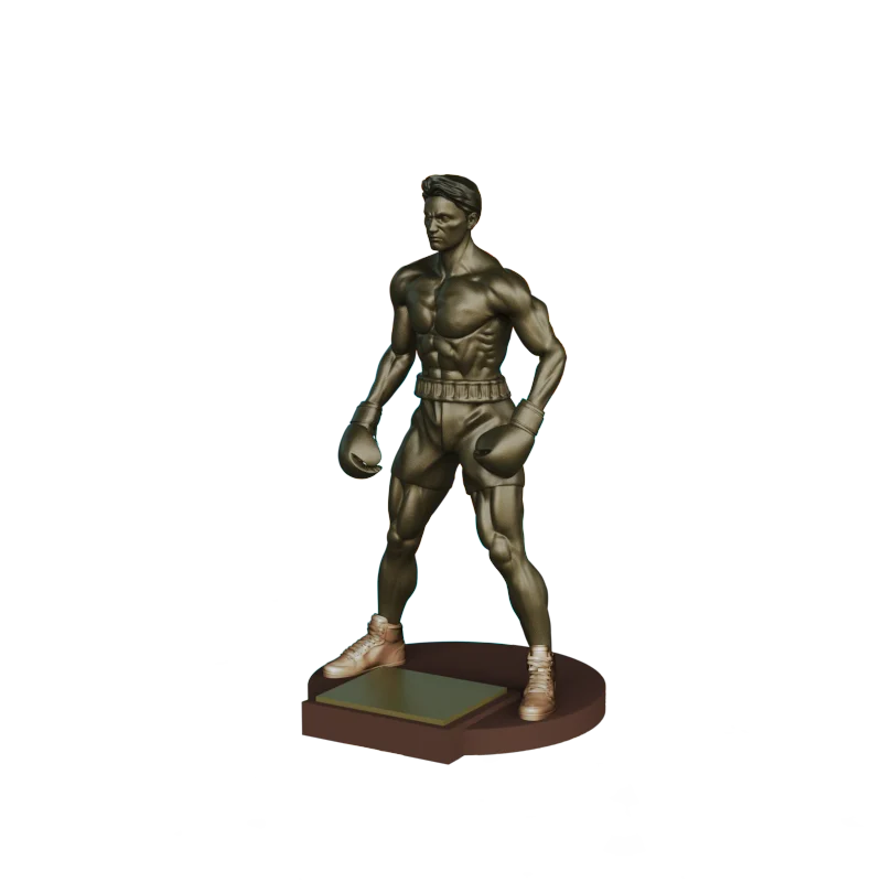 Эксклюзивные фигурки из смолы для наград чемпионата с креативным 3D-дизайном и сувенирными украшениями полимерный боксерский трофей