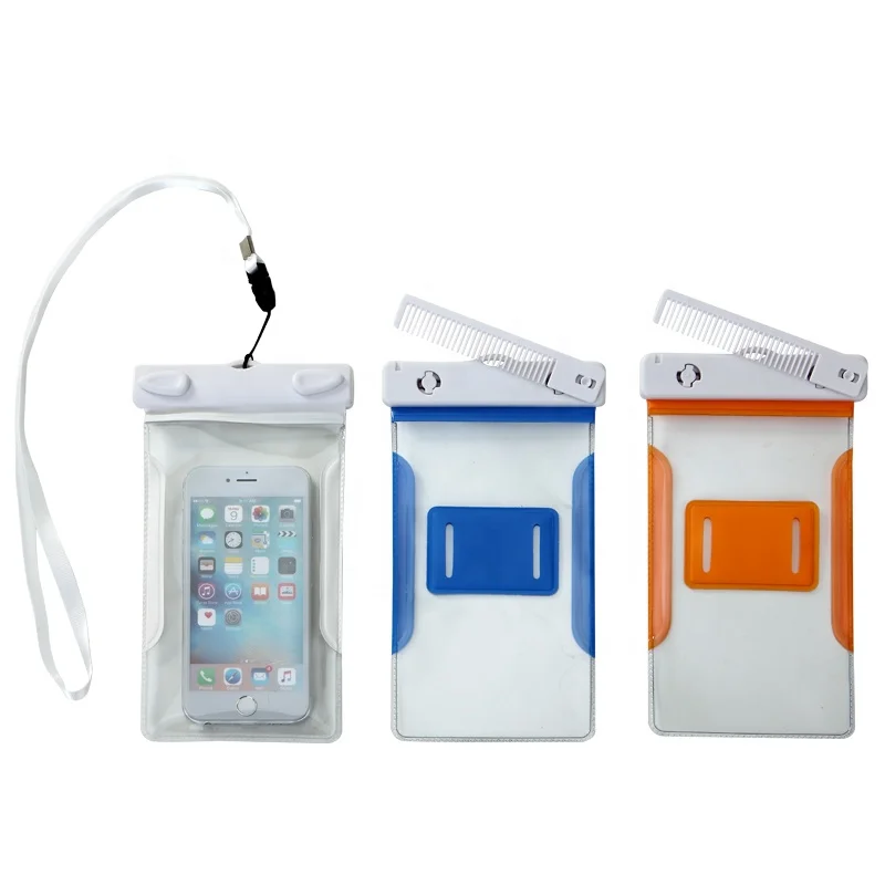 Promotion PVC Waterproof Bag Outdoor Mobile Phone Pouch