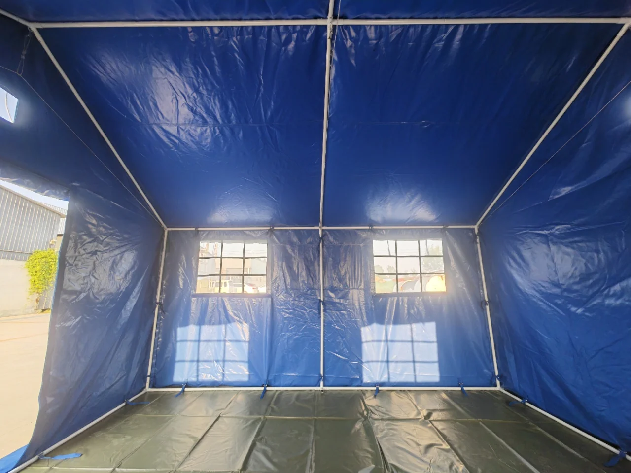 High Quality Waterproof 4 Season Disaster Relief Canvas Wall Tent