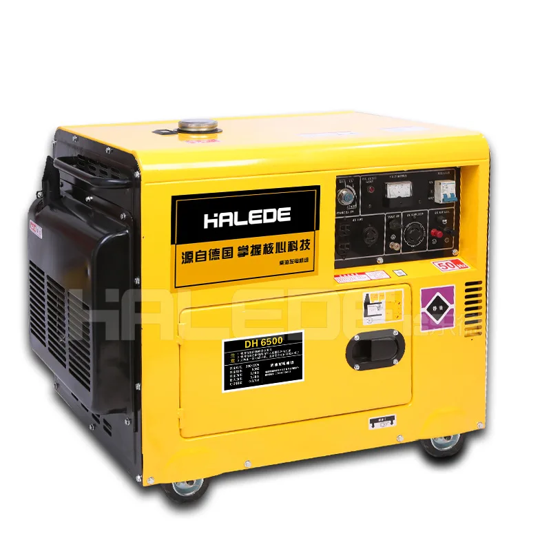 50/60hz 10kva Silent Diesel Generator 1/3 Phase Sound Proof Diesel Home Generator 5kva 7kva 10kva Generators For Home Use