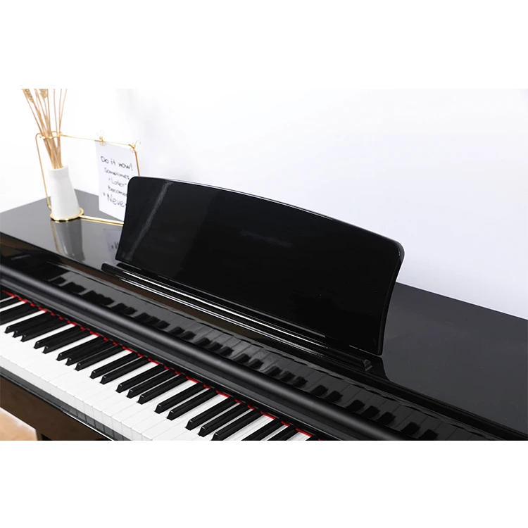 Black Digital Keyboard Bass Piano 88 Keys